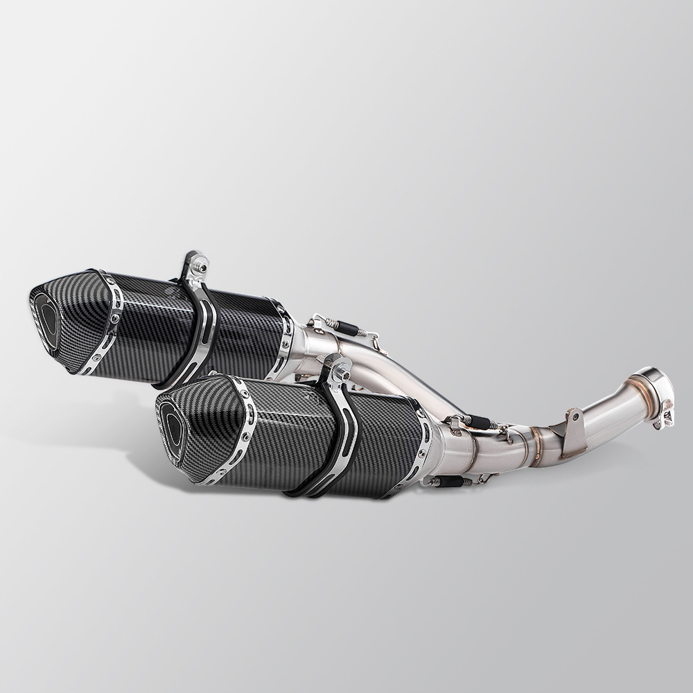 Motorcycle Exhaust Pipe Modified Crf450R Exhaust Pipe Tail Section Set Off-Road Exhaust Pipe 2015-2020