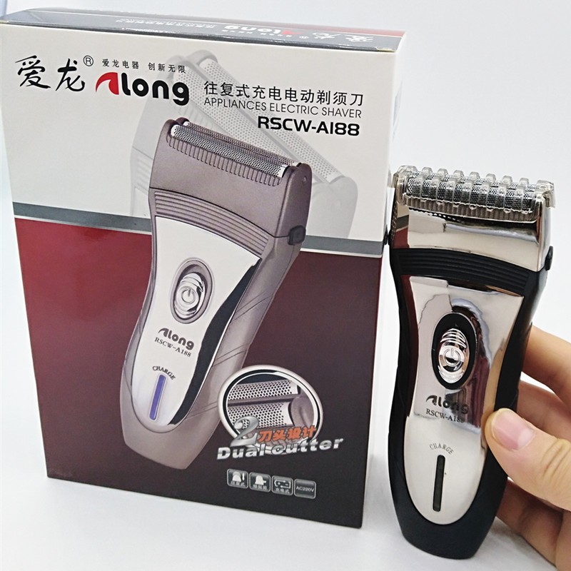 Ailong A188 electric shaver charging a shaved knife to a duplex…