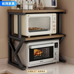 キッチン電子レンジ収納ラック家庭用カウンタートップオーブン炊飯器ラック調味料瓶収納ラック多層収納ラック