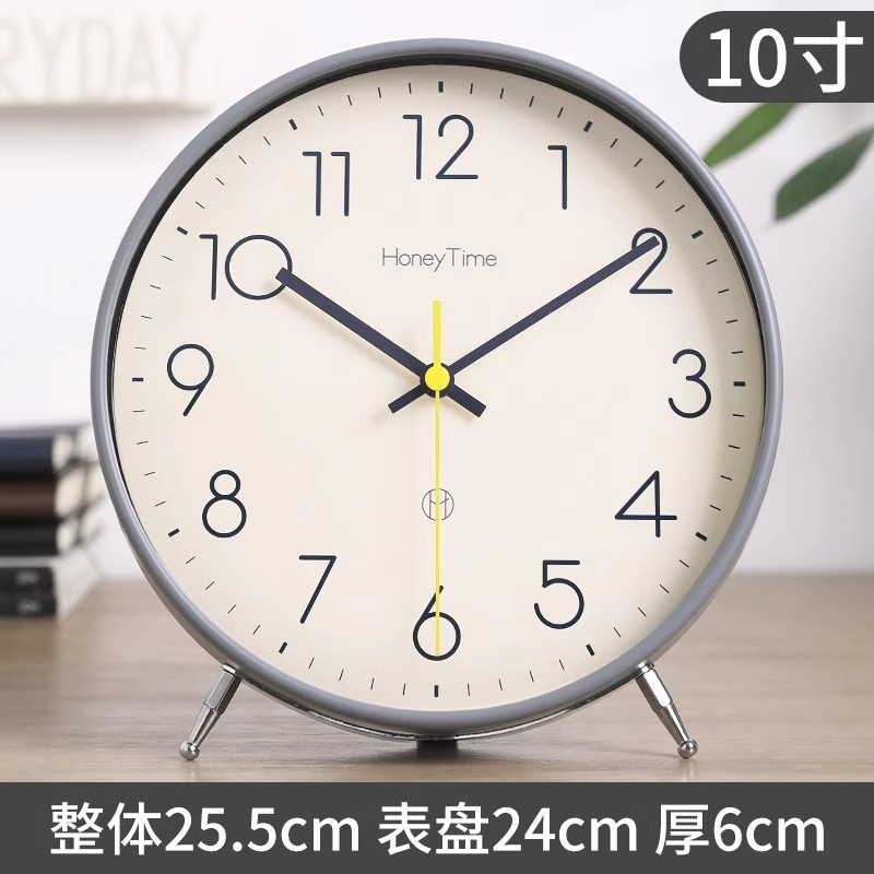 Reloj de escritorio, reloj de escritorio, despertador doméstico, sala de estar, reloj de escritorio silencioso, reloj simple, decoración, reloj de péndulo