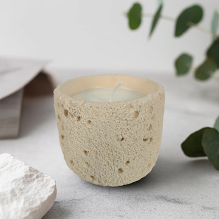 Scandinavian Simple Niche Cement Cup Home Aromatherapy Candle Cup Festive Atmosphere Decoration Fashionable Small Ornaments Souvenirs