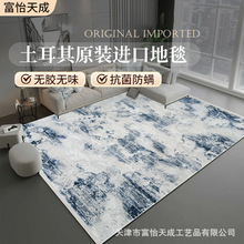 轻奢高级感地毯威尔顿机织无胶可洗客厅沙发卧室民宿工程满铺地垫