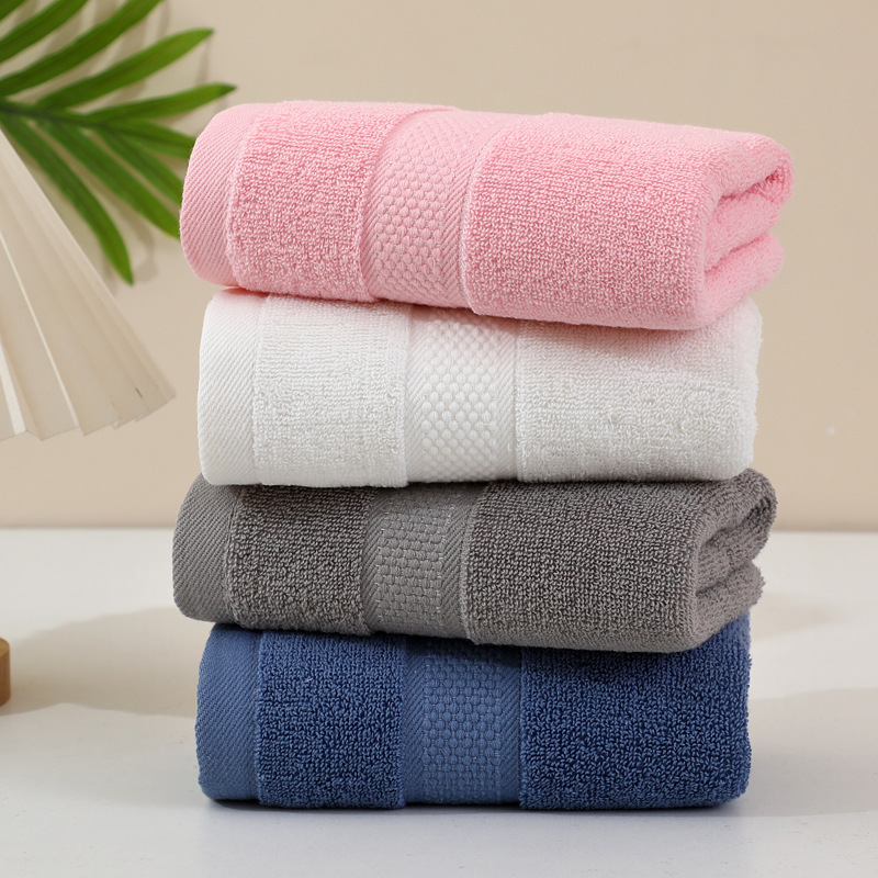 Cross-Border Adult Polka Dot Bath Towel Out of Stock 70*140 Plain Hotel Bath Towel Thick Absorbent and Not Easy to Shed Bath Towel Cross-Border Adult Polka Dot Bath Towel Out of Stock 70*140 Plain Hotel Bath Towel Thick Absorbent and Not Easy to Shed Bath Towel