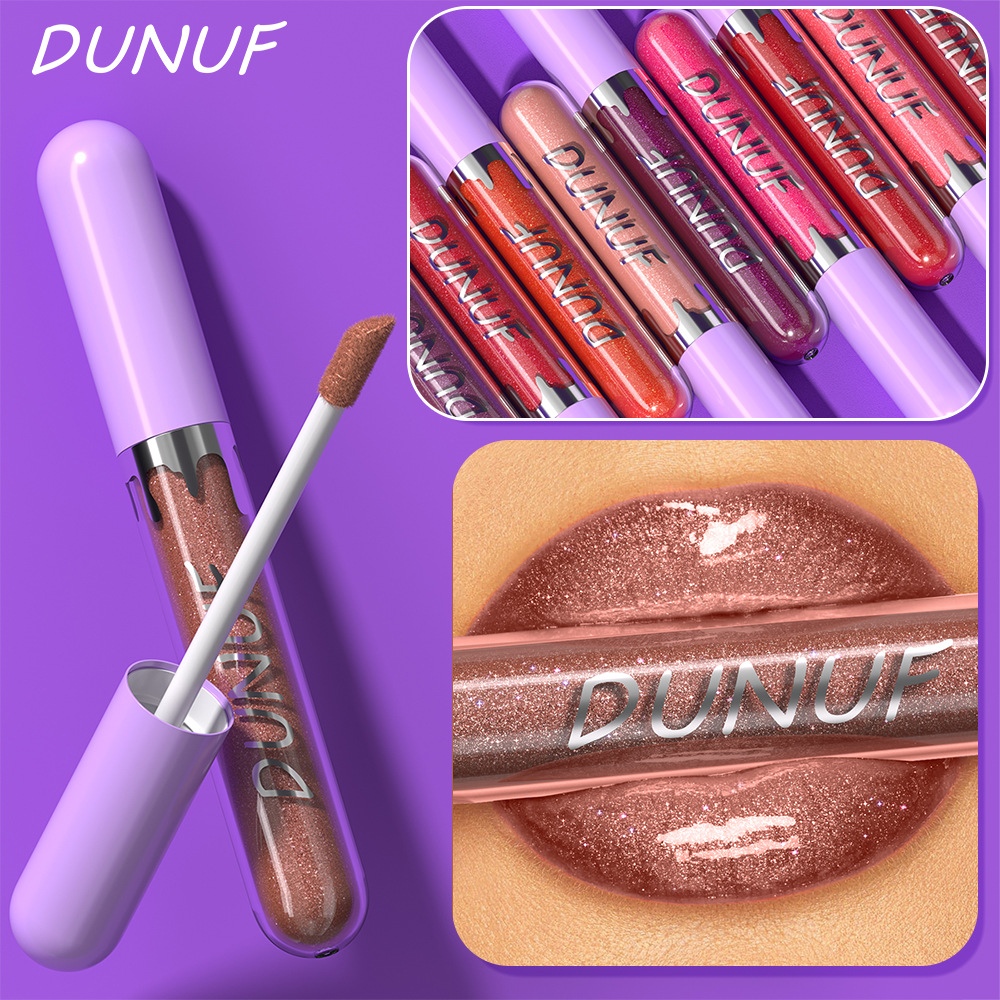 Check out DUNUF 5-tube Moisturizing, hydrating, glossy and easy-to-color lip gloss! Link Disclaimer - Foreign Trade undefined
