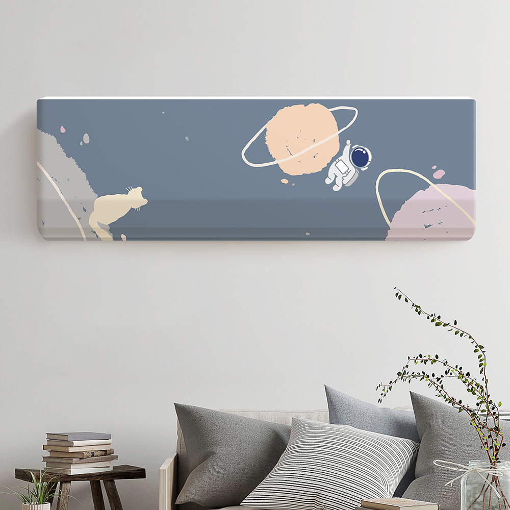 Aire acondicionado cubierta a prueba de polvo colgante general tipo de pared aplicable a la belleza de la cubierta de todo incluido Heigree Xiaomi 2024 nuevo