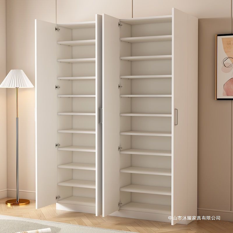 Balcony Shoe Cabinet Home Entrance Large Capacity Simple Modern Multi-Functional Foyer Cabinet Storage Cabinet Multi-Layer Shoe Rack Shoe Cabinet