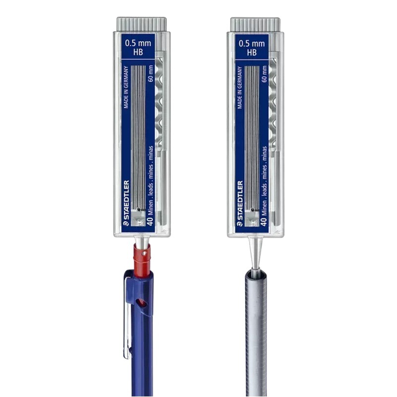 Minas para Portaminas 250 0.3mm 0.5mm 0.7mm 0.9mm 1.3mm 2.0mm de Grafito