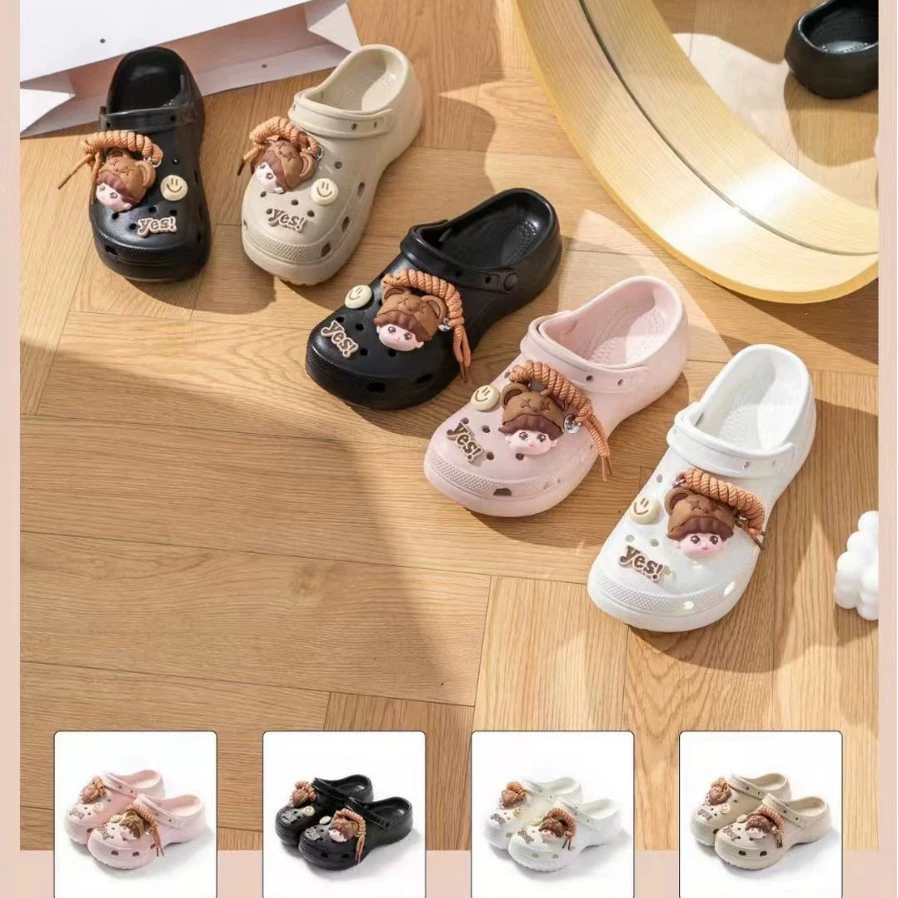 Новые женские пещерные туфли выходят модные легкие пляжные тренды утолщение Baotou пещерные туфли оптовые заводские прямые продажи