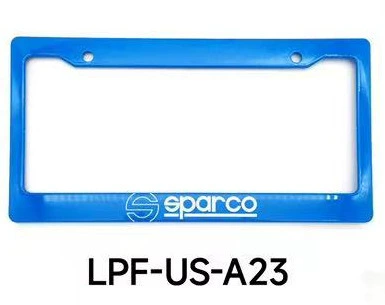License plate holder/license plate holder, License Plate Frame Plastic Three-Dimensional License - sparco