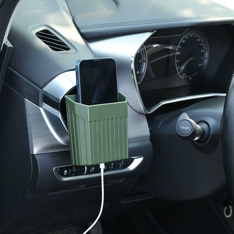 Клекая коробка для хранения автомобиля среднего управления для хранения многоцелевой автомобильная коробка для хранения мобильного телефона универсальный стиль