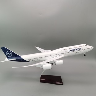 47cm Super Large Aircraft Model Boeing 747 Series Air Force One 747 Lufthansa 747 Simulation Aircraft Model