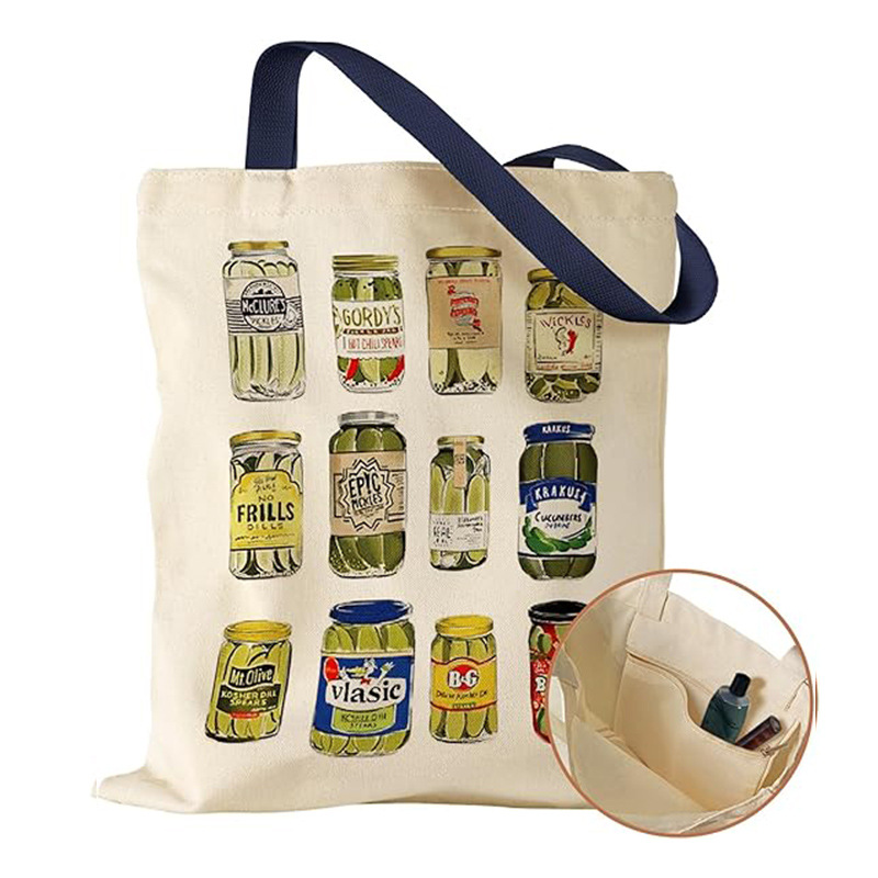 letras inglesas canciones impresión bolsas de lona bolsas de hombro bolsas plegables bolsas de mano bolsas de compras Amazon explosión comercio exterior