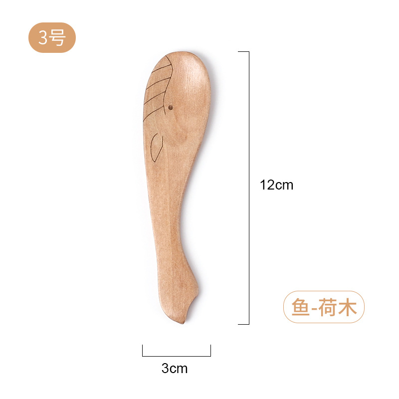 3호 연나무 바니시 물고기 12*3cm
