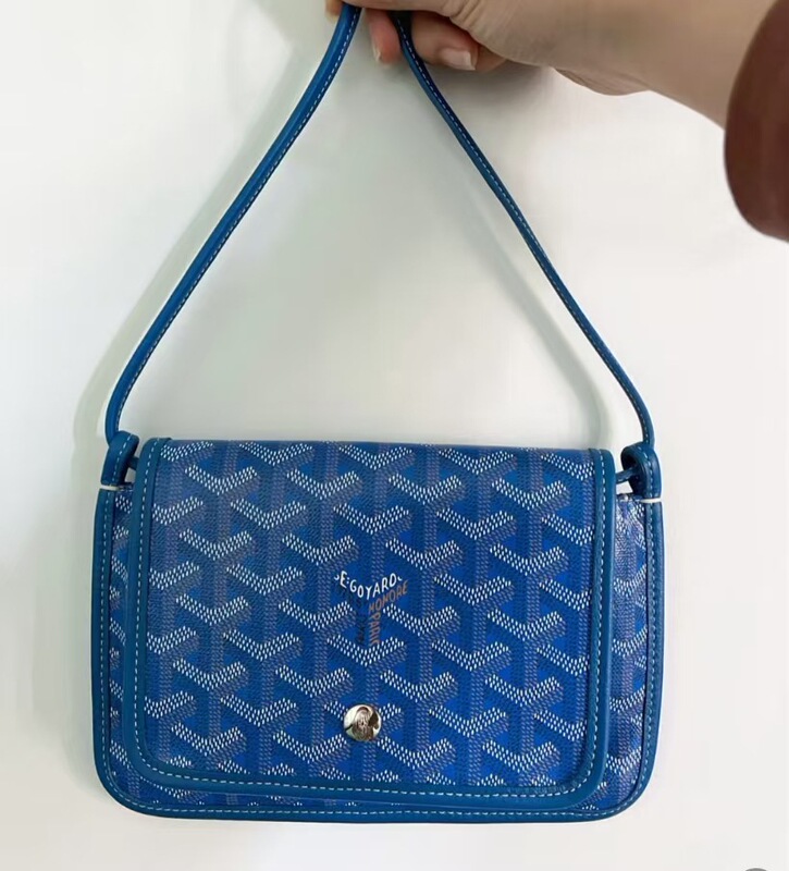 新品Goyard/戈雅信封包Plumet老花Y字满印woc邮差包单肩斜挎女包|undefined