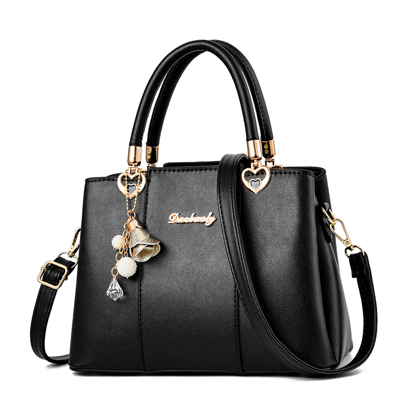 Bolso grande de las mujeres del fabricante nuevo bolso ocasional simple bolso de las mujeres de mediana edad bolso de la madre bolsa de mensajero del hombro del todo fósforo