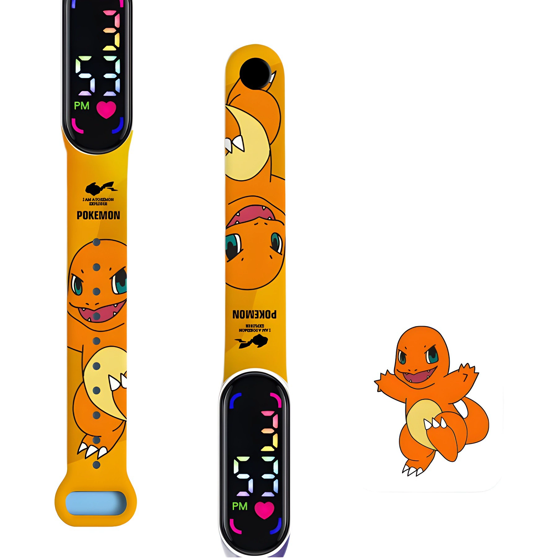 Neon waterproof electronic cartoon cute digital watch, wholesale