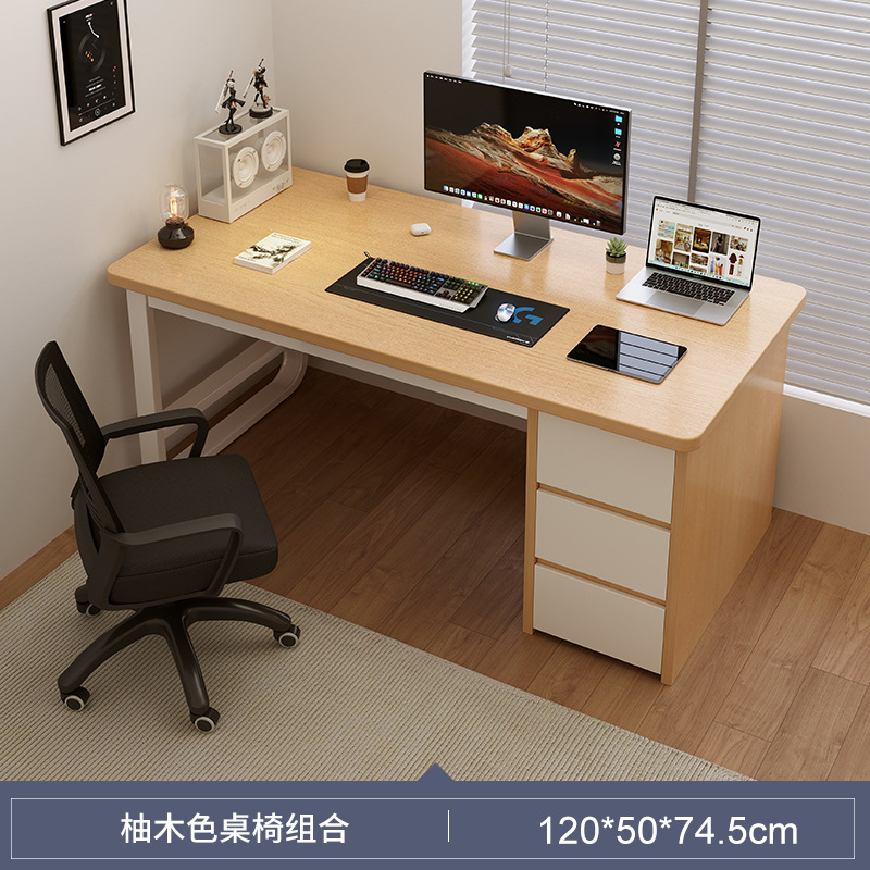 escritorio de escritorio simple y moderno con cajón escritorio de escritorio