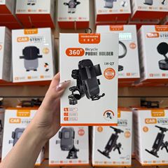 Uschuang LW-07 電気自動車携帯電話ホルダー屋外手ぶれ防止と耐衝撃自転車ユニバーサルナビゲーション携帯電話ホルダー