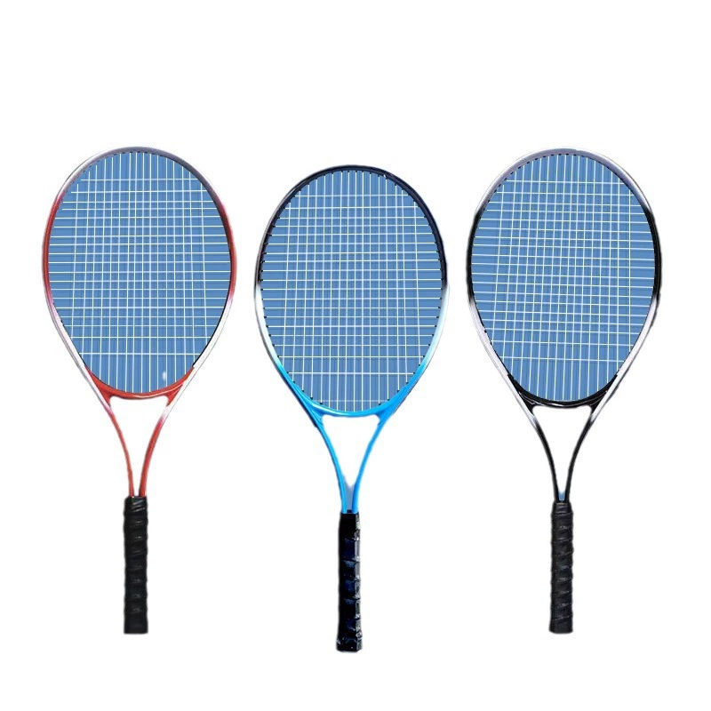 Tennis metal racket for training, set, aluminum alloy