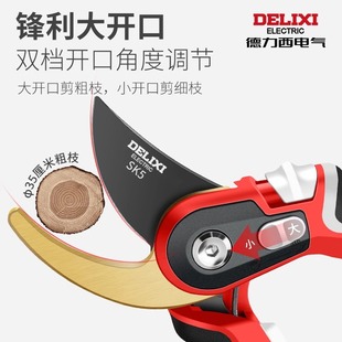 Delixi pruning scissors strong flower scissors pruning shears Fruit tree pruning branches gardening garden floral scissors Orchard