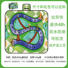 源头工厂超声波户外定制野餐垫露营双面花加厚野炊防潮垫批发代发
