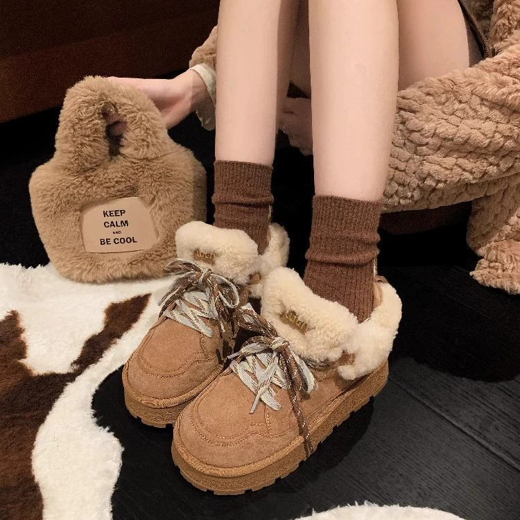 Ботинки Martens демисезонные на платформе, тёплые, модель 2024
