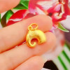 BOC Gold Ducky Elephant Pendant imitation gold jewelry physical e -commerce goods source women's pendant project wholesale