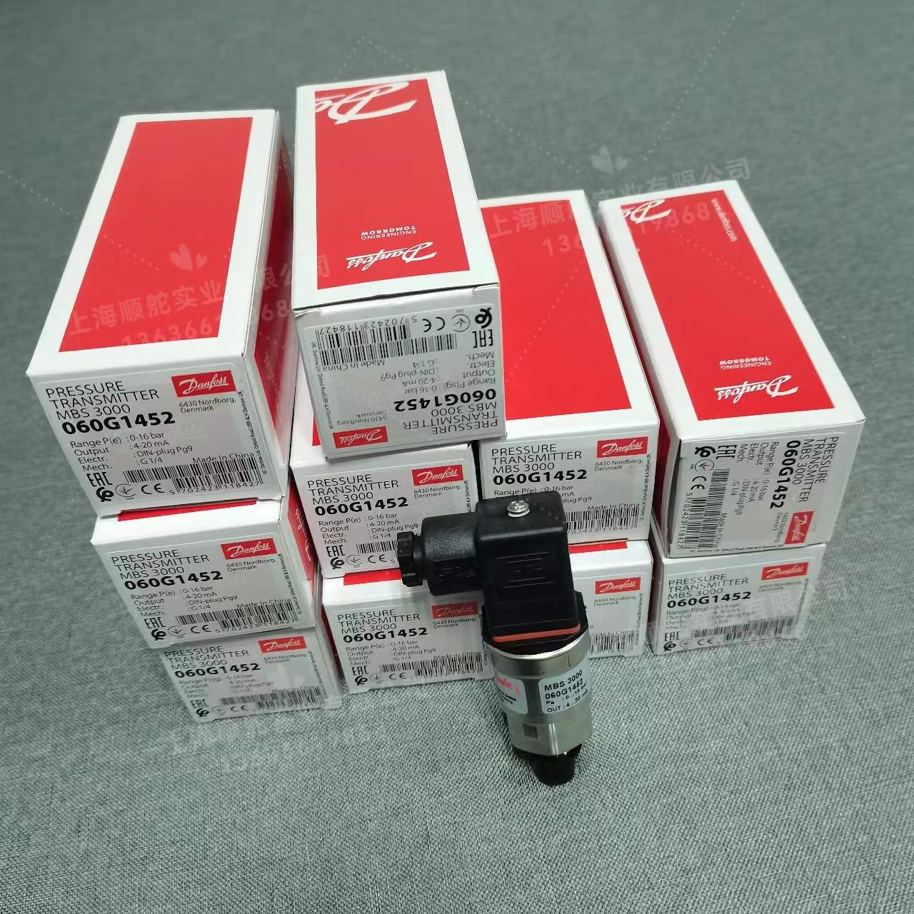 Danfoss丹佛斯压力传感器 MBS3000 060G1452 060G1103 060G3596