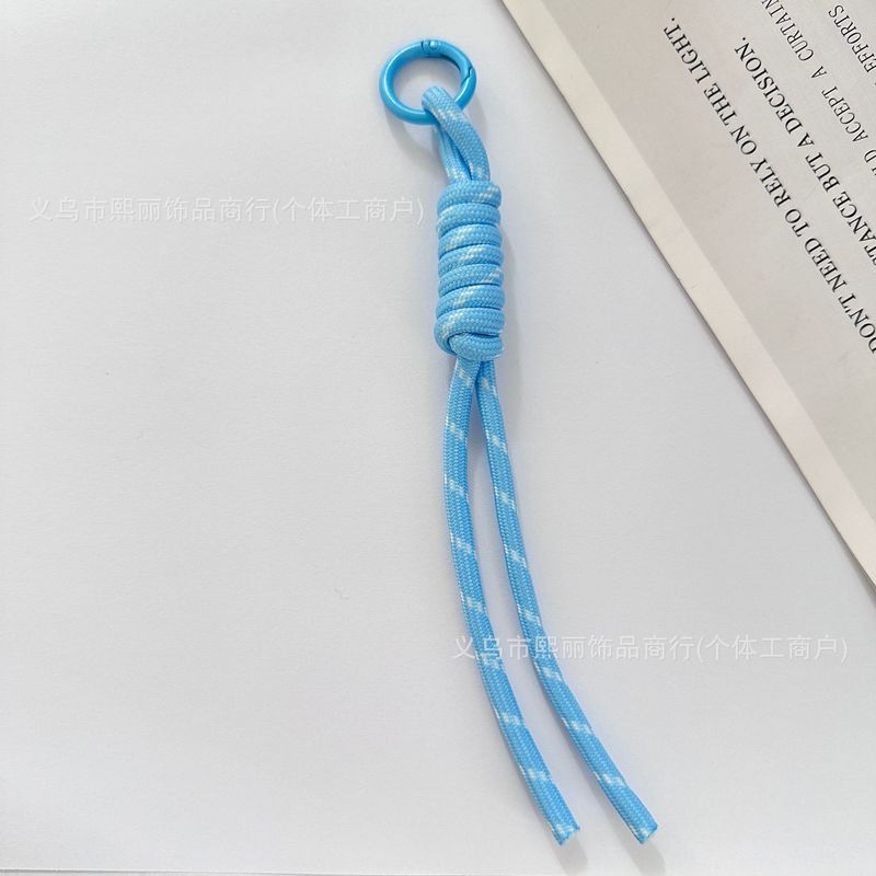 手工编织绳彩色包挂手机链挂绳时尚diy涤纶钥匙绳挂饰饰品挂件|undefined