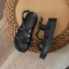 Black, thin strap