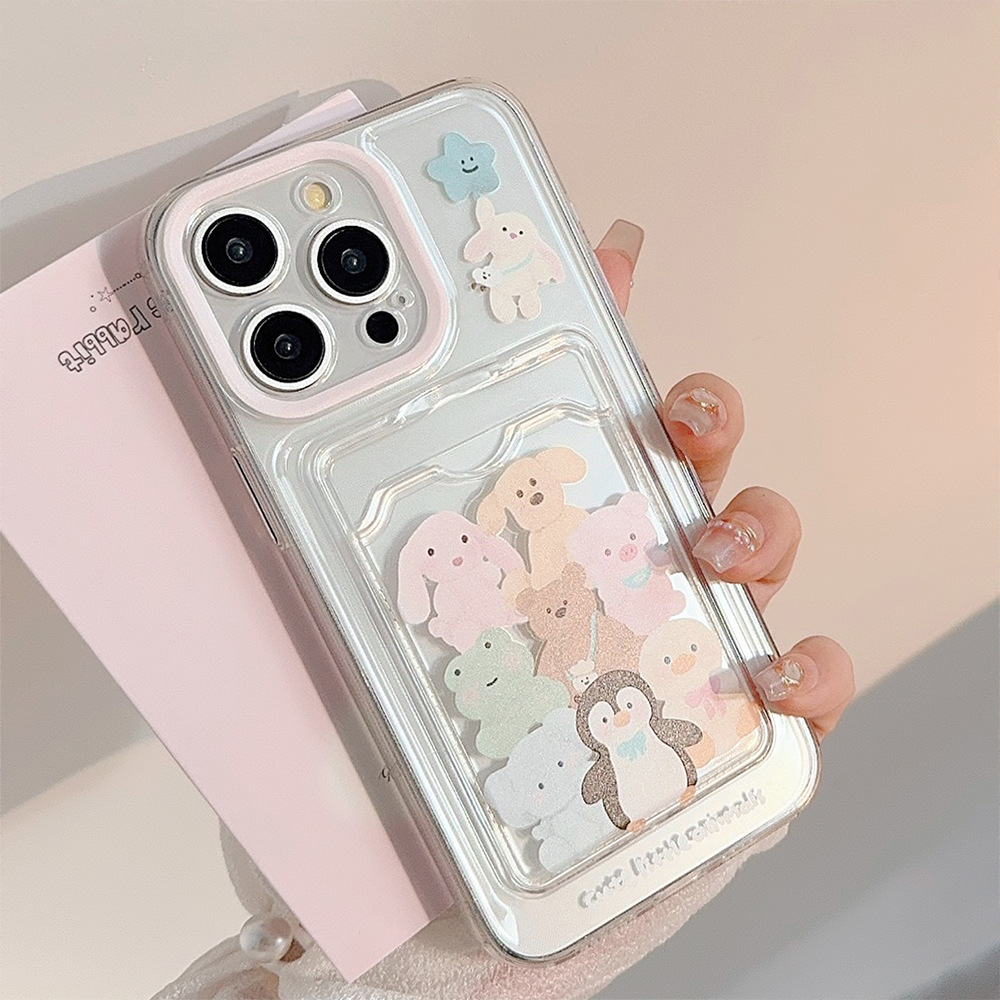 40g Weight iPhone Applicable Brands Phone Cases Classification tpu Material Animal Pattern Cartoon Style, Cute, Simple Style Style Tpu Animal Cartoon Style Cute Simple Style Phone Cases Phone Accessories 4