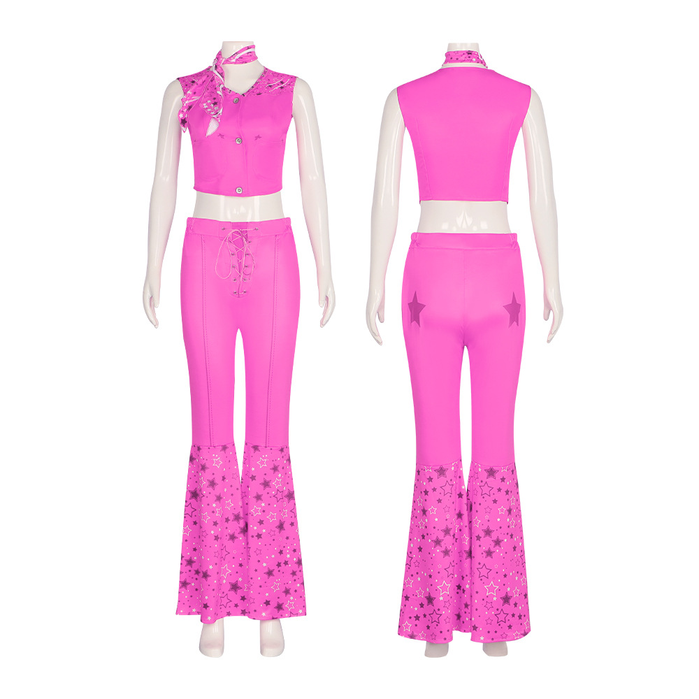Barbie cos traje de la vida real película Barbie Kenny Ken vestido leggings Cosplay traje de Halloween