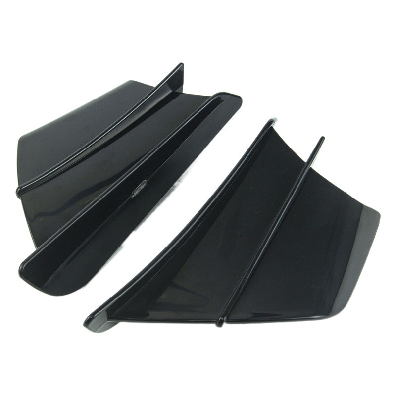Aplicable a Yamaha Suzuki Kawasaki Honda Modificación de fibra universal ala neumática ala fija accesorios de modificación de la motocicleta