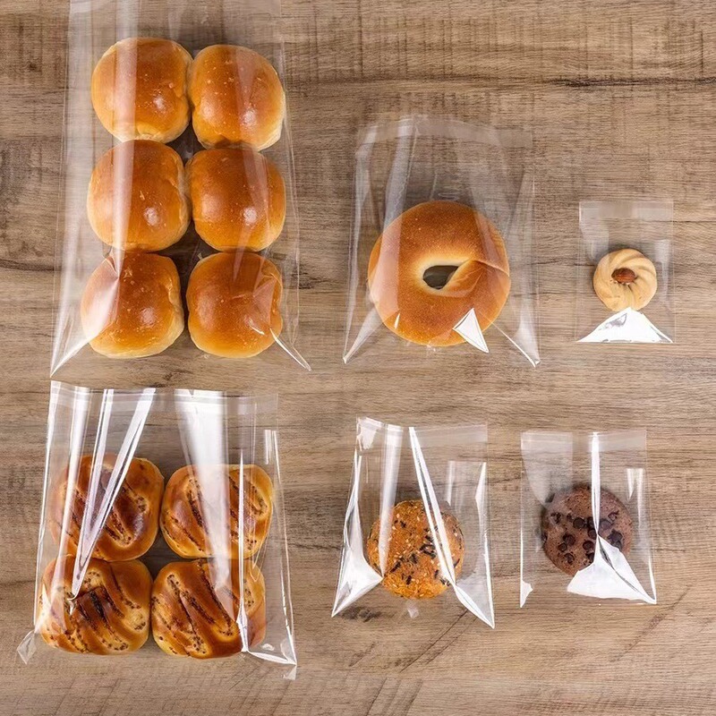 Bread Packaging Bag Baking Bag Transparent Sikang Food Self-sealing Bag Small Biscuit Cake Toast Sealed Self-adhesive Bag Bread Packaging Bag Baking Bag Transparent Sikang Food Self-sealing Bag Small Biscuit Cake Toast Sealed Self-adhesive Bag