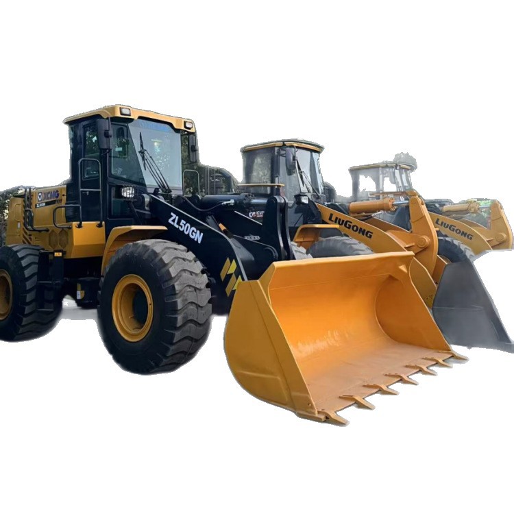 Shanghai Lufa Usado XCMG ZL50GN Loader, exportación de comercio exterior