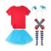 ͯf}bK˹ʿݷDr. Seuss Thing 1 Ting 2 Tutu ȹ