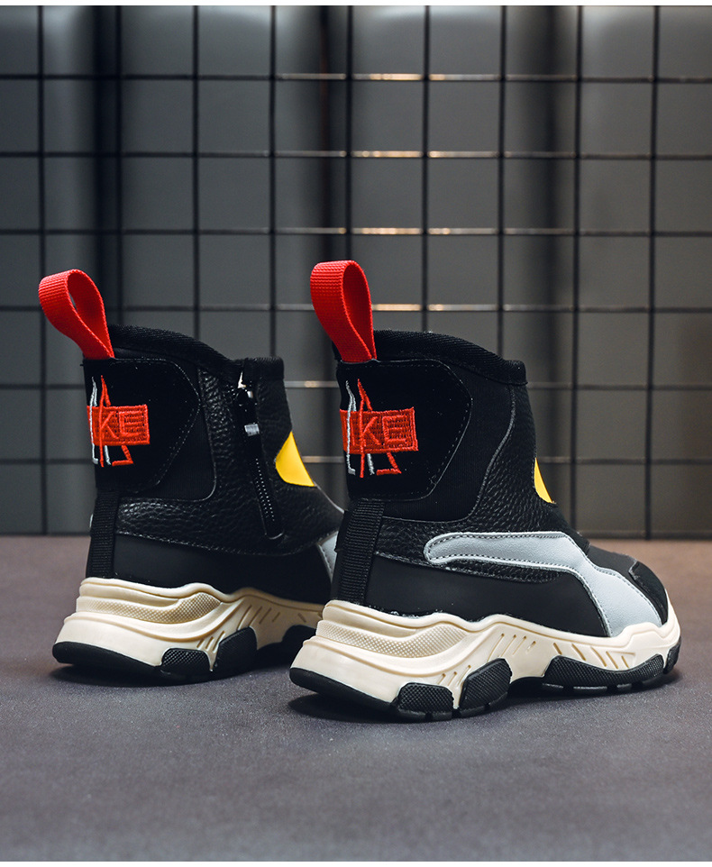 Scarpe per bambini nuove da uomo invernali 2023 per bambini, stivali da neve per ragazze, scarpe di cotone spesse e morbide_voghion.com