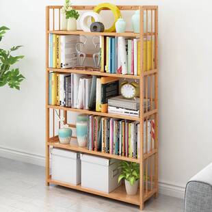 Nanzhu simple bookshelf floor children's bookcase shelf living room study office student storage cabinet storage wholesale