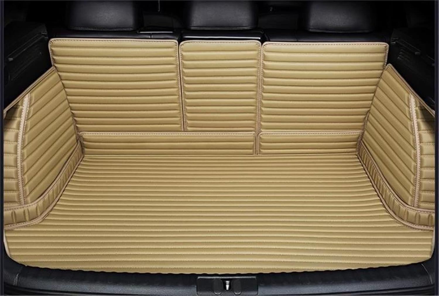 Cross-Border Supply of Amazon Small Horizontal Leather Fully Enclosed Trunk Mat European and American Version Rear Compartment Mat Source Factory