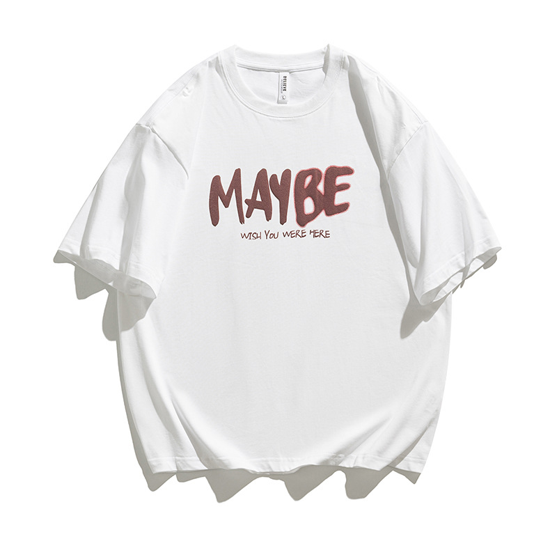 T-shirt uomo retro a maniche corte in puro cotone comodo_voghion.com