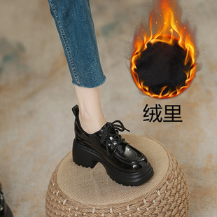 ������СƤЬŮ2025�����¿��ɸ�Ь��ט���Ь�ָ�ϵ��8.5CM��Ь