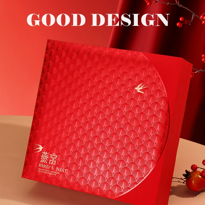 Птичье гнездо питательная подарочная коробка раскладушка 250 г код прослеживаемости