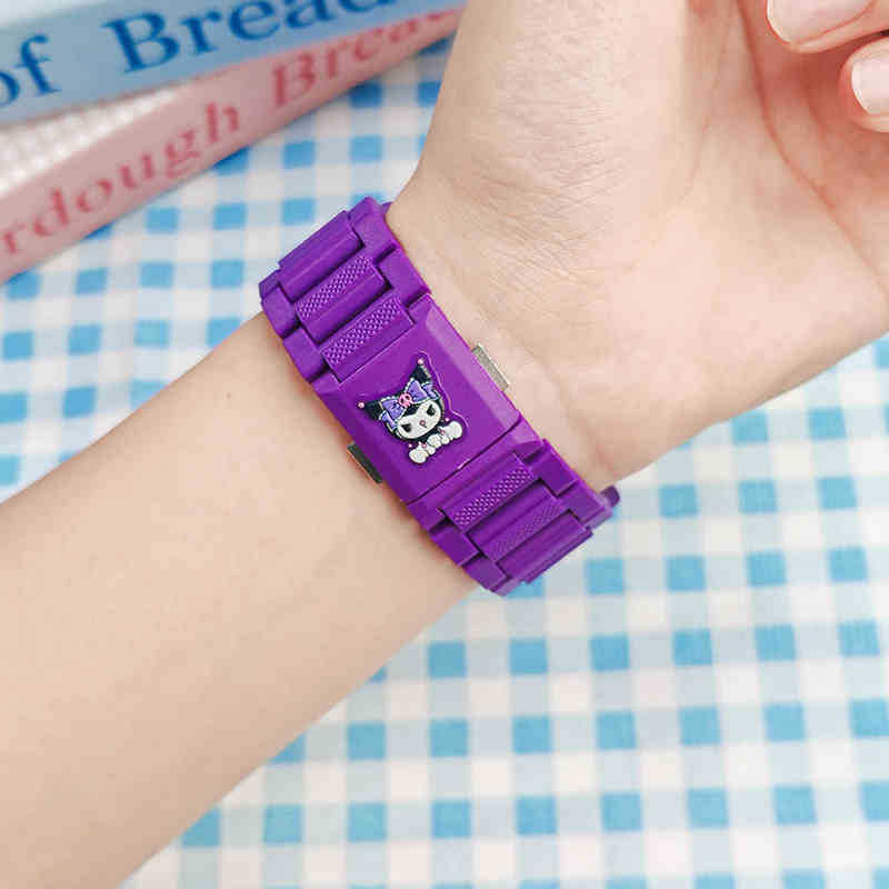 Magnetic flash buckle-galaxy purple [separate strap]