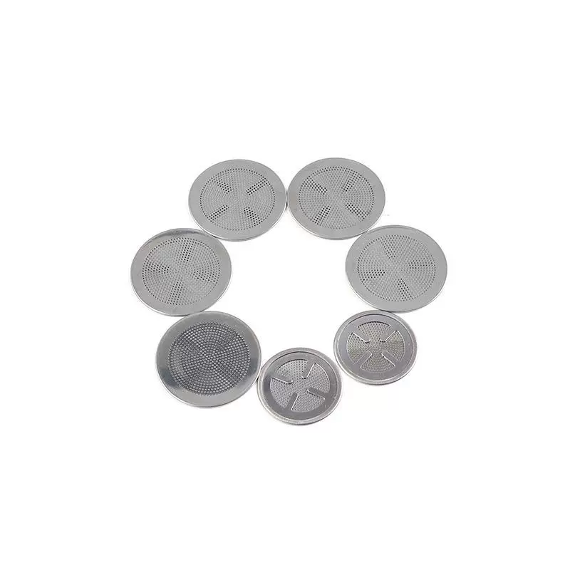 ✅ Ситечко для чая из нержавеющей стали, внутренние аксессуары, керамический чайный набор для листьев, детали из фиолетового песка, сетчатый сепаратор, сетчатый фильтр, фильтрующая подушечка