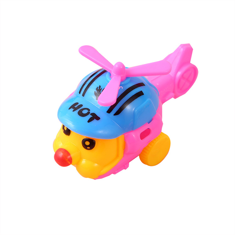 Venta caliente Q versión plástico dibujos animados Tire hacia atrás modelo de coche niños y niñas juguetes kindergarten regalo juguetes al por mayor