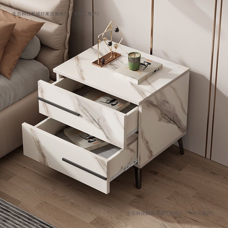 Nuevo gabinete de cabecera multicapa simple pequeño gabinete de dormitorio red armario de cajón tipo caja de almacenamiento de cabecera