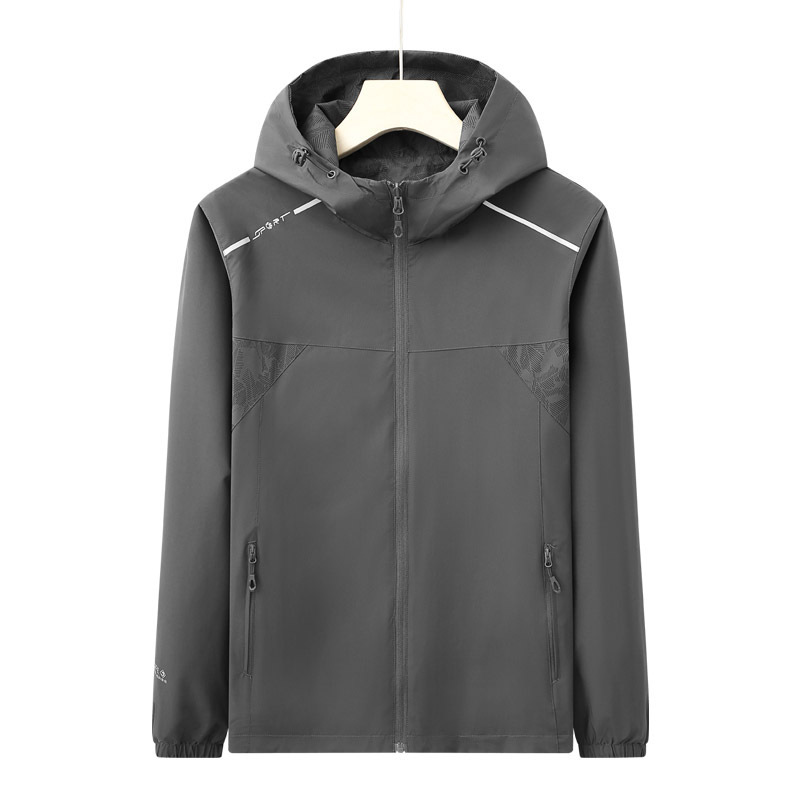 Primavera y otoño doble cara vestir ropa de asalto mujer al aire libre una sola capa de chaqueta con sombrero a prueba de viento camuflaje traje de montaña chaqueta de manga larga hombre