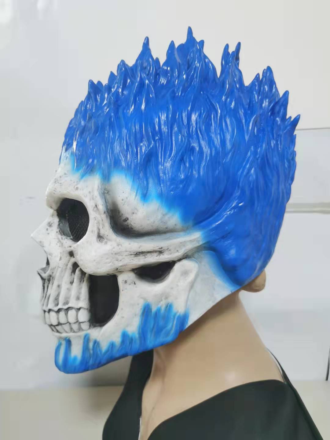 Halloween nuevo espíritu malvado Caballero máscara de terror fantasma cara completa máscara cráneo látex al por mayor