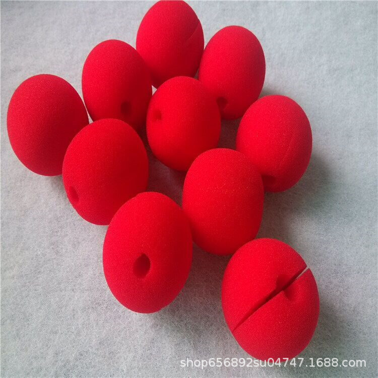 Fabricante personalizado de alta elasticidad bola esponja tres colores de color hueco bola esponja helado material de decoración de vacaciones esponja