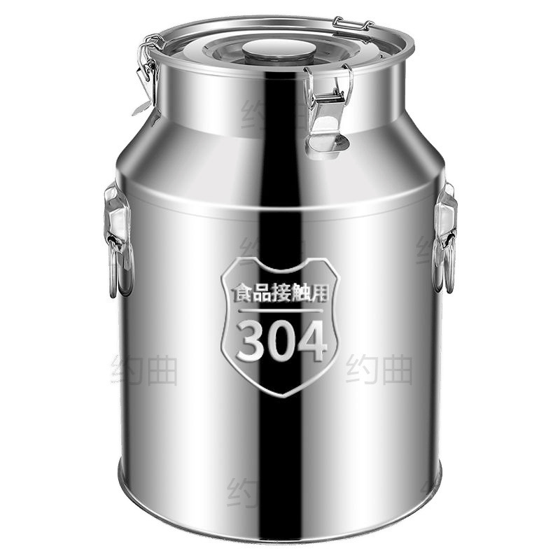 304 ステンレス鋼のオイルとワインの増粘密封されたミルク輸送茶缶食用油とワインの貯蔵|undefined